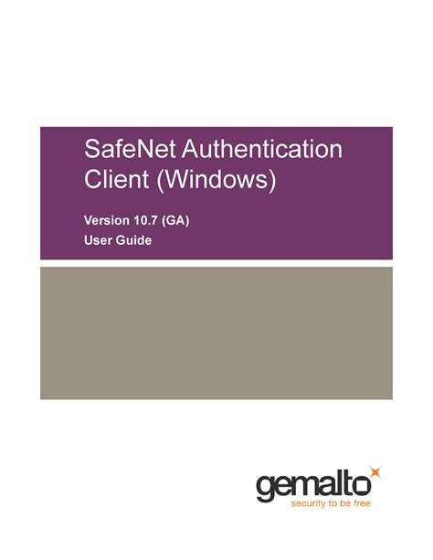 SafeNet Authentication Client User’s Guide 